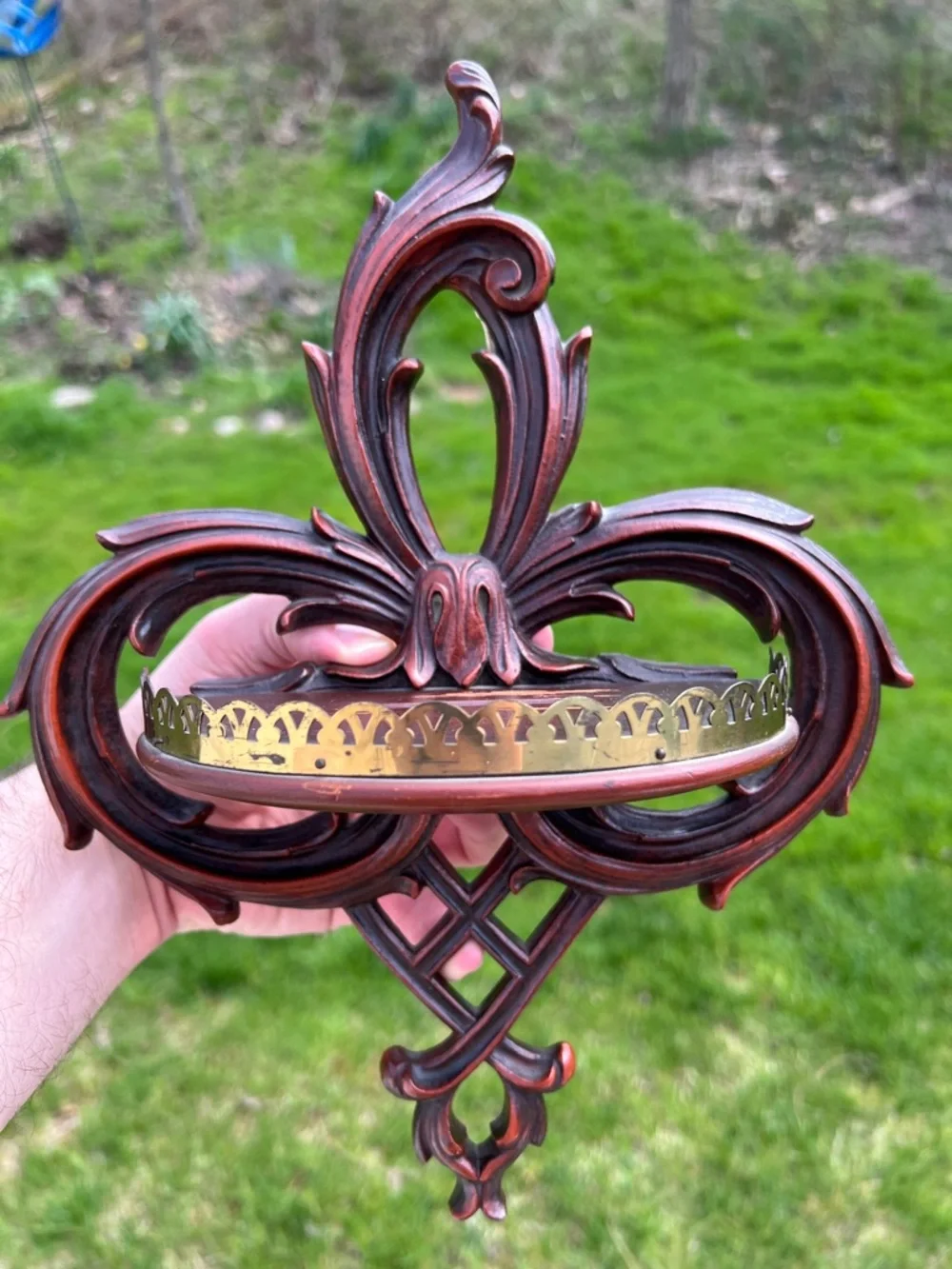 Vintage decorative fleur